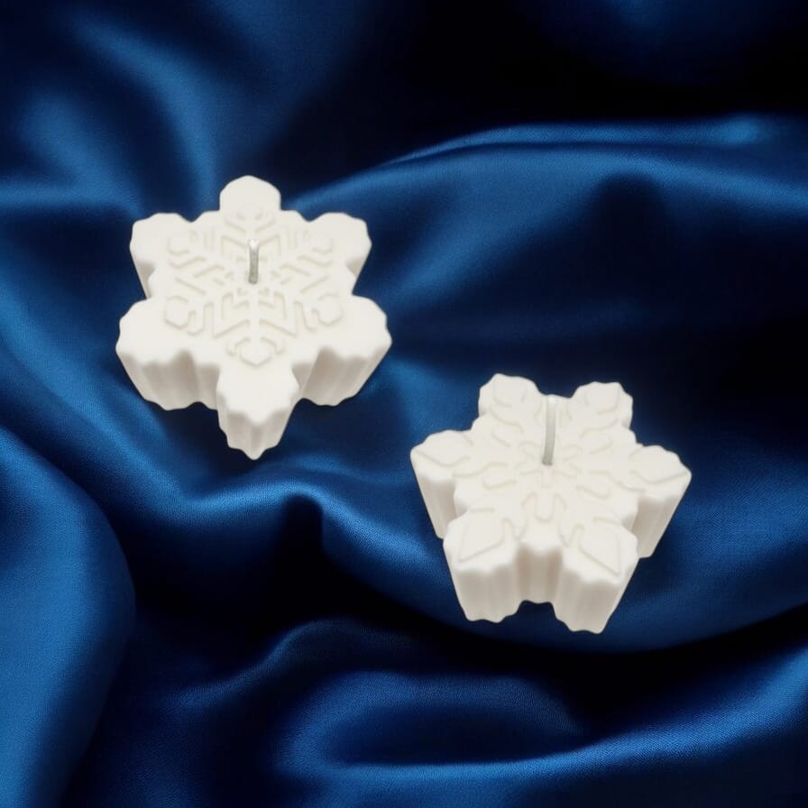 Snowflakes (2 in a set) White