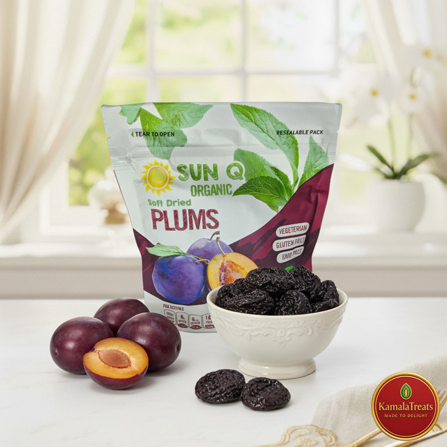Organic Soft Dried Plums