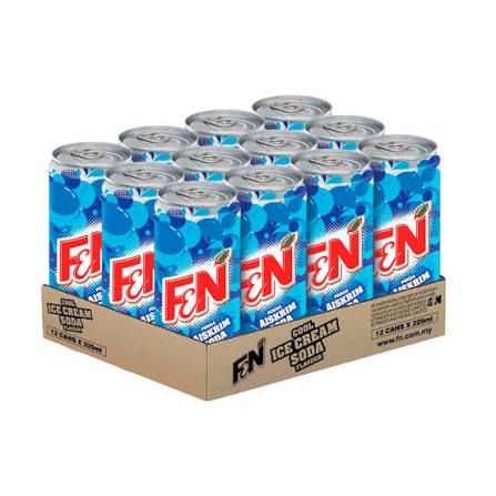 Fanta Ice Cream Soda Carton 12 Cans