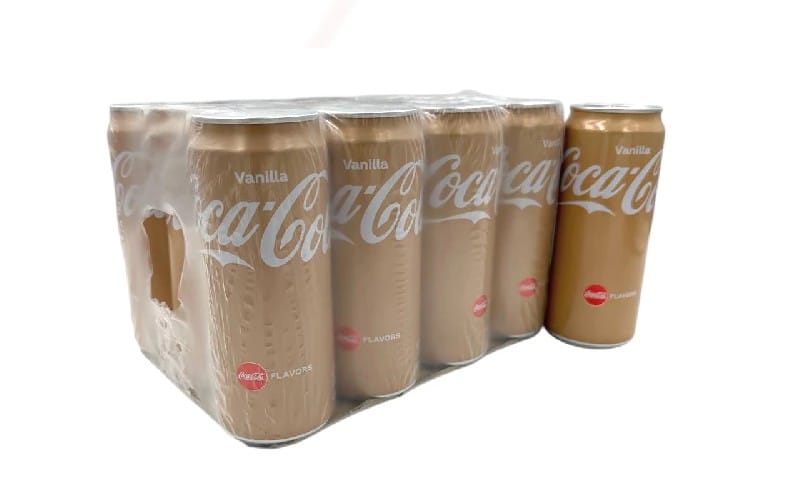 Vanilla Coke Carton 12 Cans